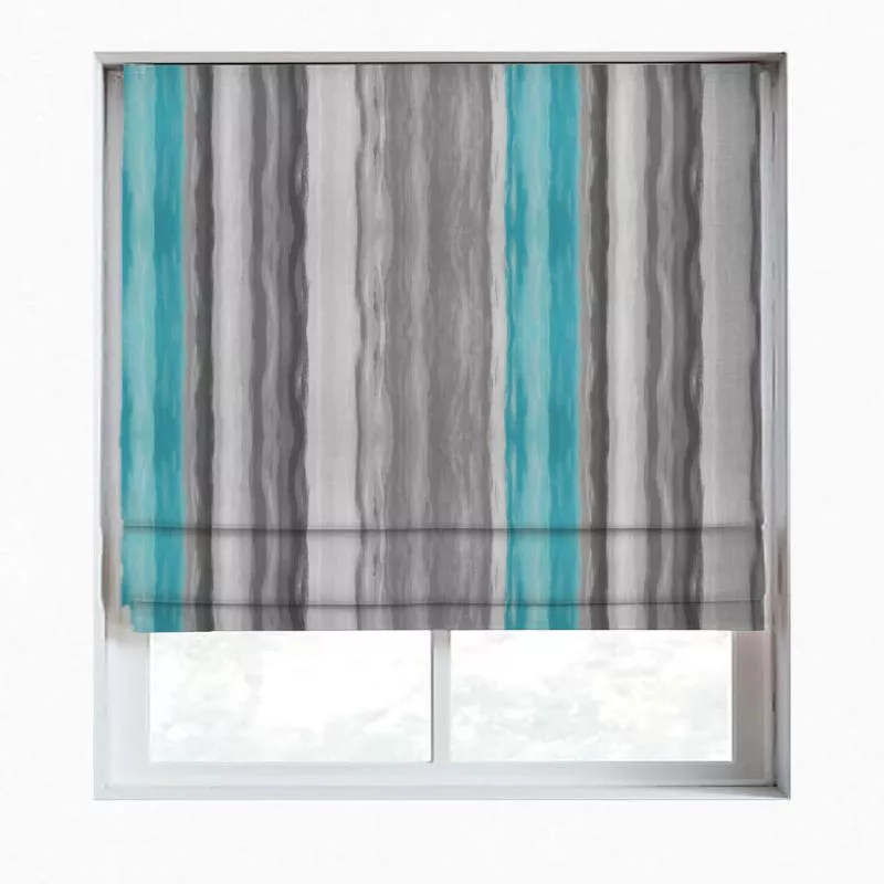 deep-sky-fabric-by-metre-grey-turquoise-blue ‘Deep Sky’ Fabric by the Metre (Grey/ Turquoise Blue)