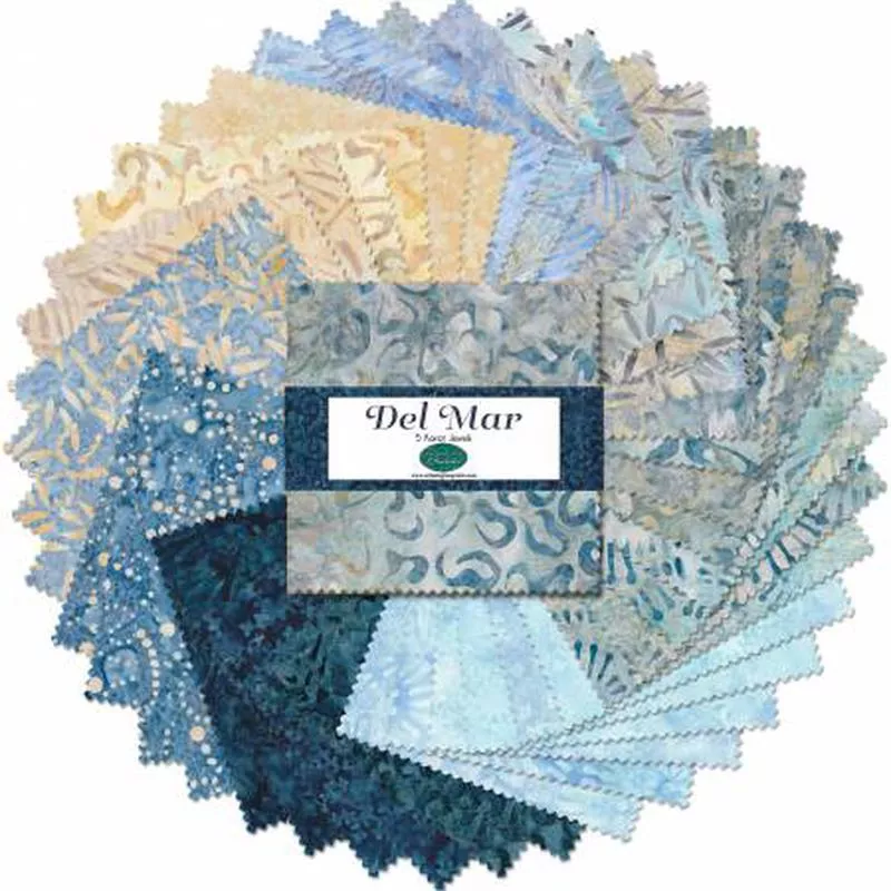 Del Mar Batik Charm Pack