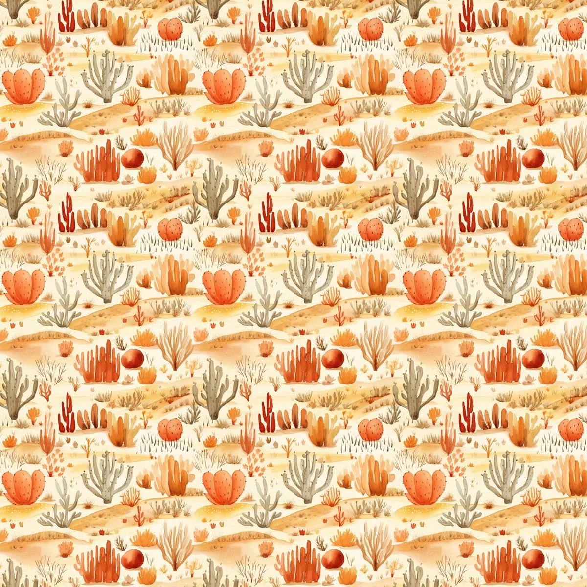 Desert Sunrise Pattern 6 Quilting Cotton Fabric