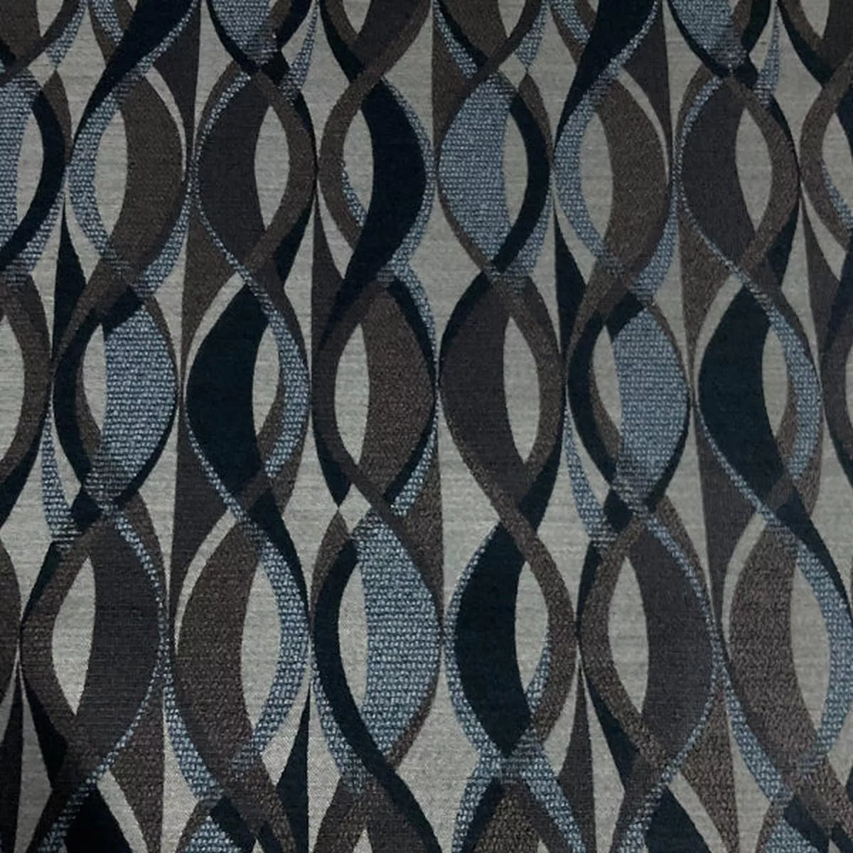 Designtex Flow Dive Blue Upholstery Fabric