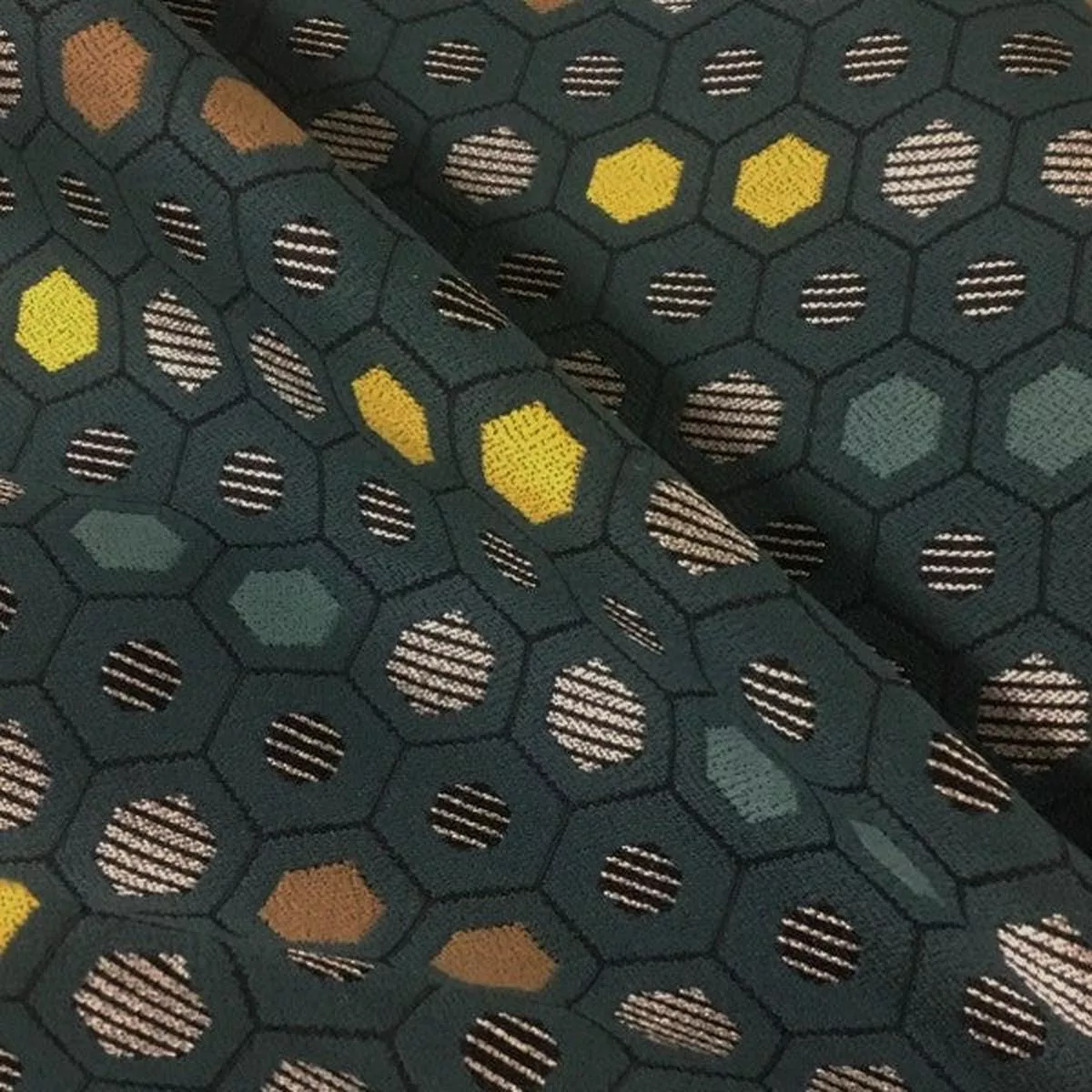 designtex-segment-grotto-honeycomb-design-blue-upholstery-fabric Designtex Segment Grotto Honeycomb Design Blue Upholstery Fabric