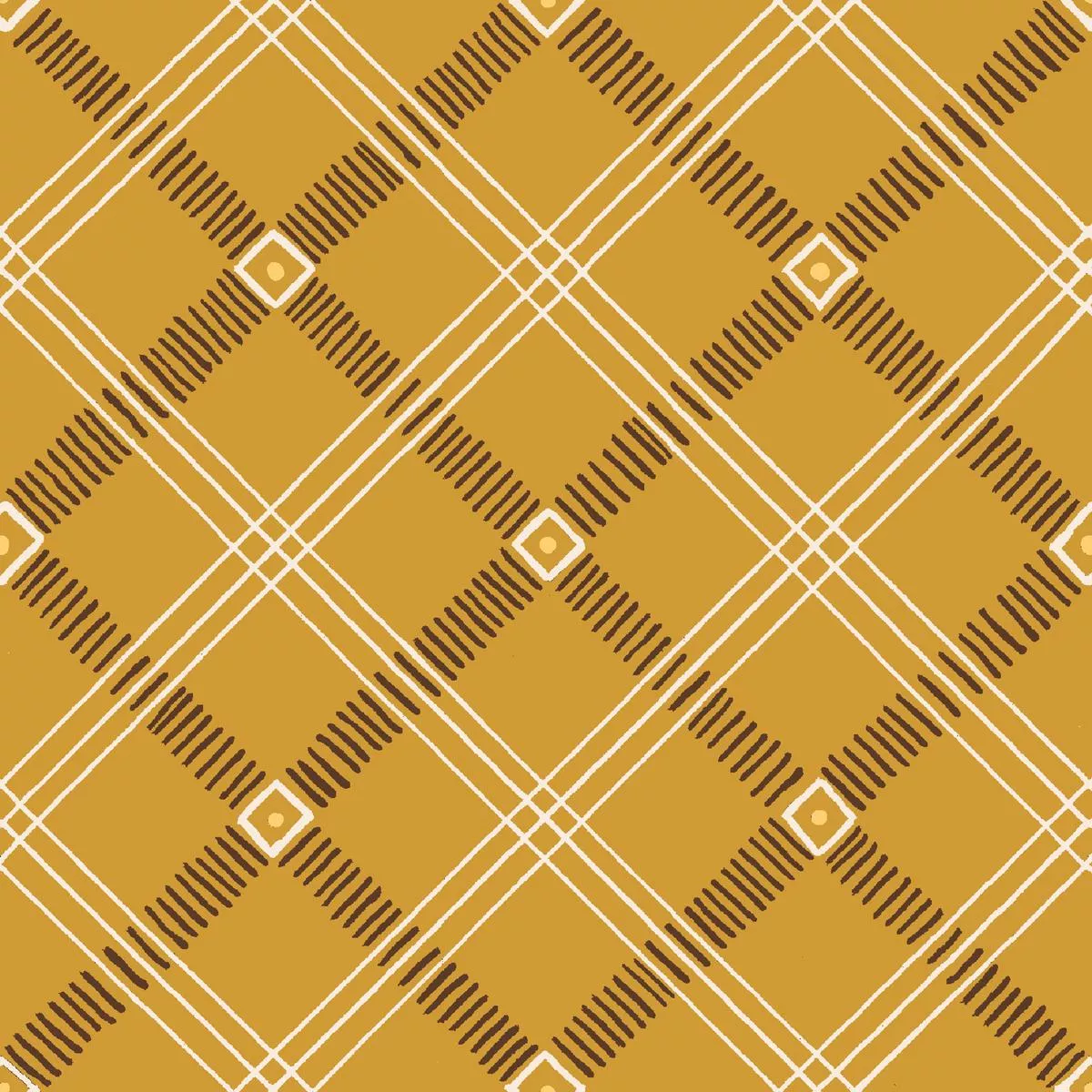 diamond-plaid-in-yellow-fabric Diamond Plaid in Yellow Fabric