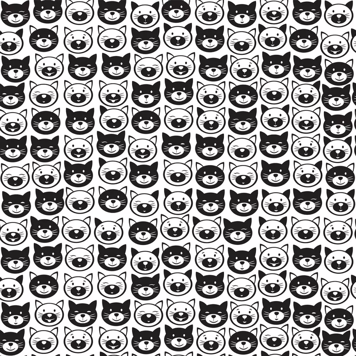 digitally-printed-cats-fabric Digitally Printed Cats Fabric