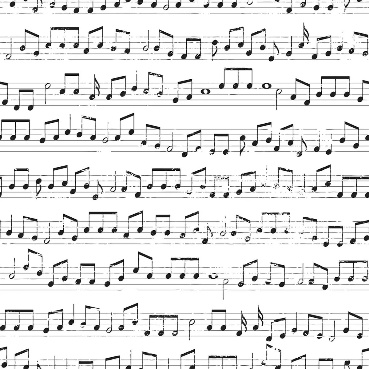 digitally-printed-large-distressed-music-staves-fabric Digitally Printed Large Distressed Music Staves Fabric