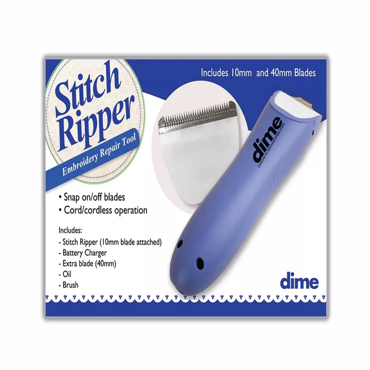 DIME Stitch Ripper Machine Embroidery Repair Tool