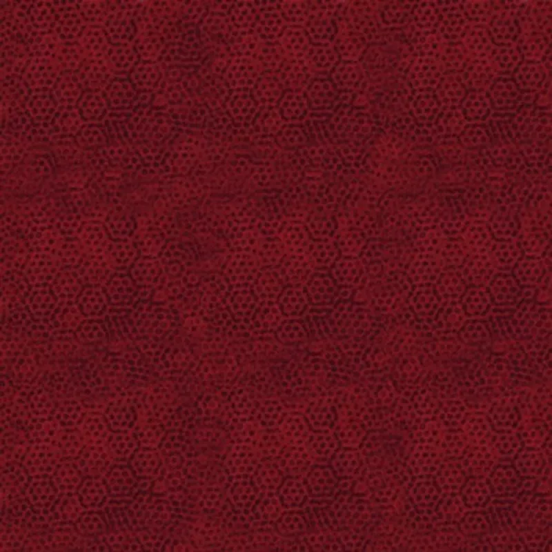 Dimples – Carmine – Cotton Fabric
