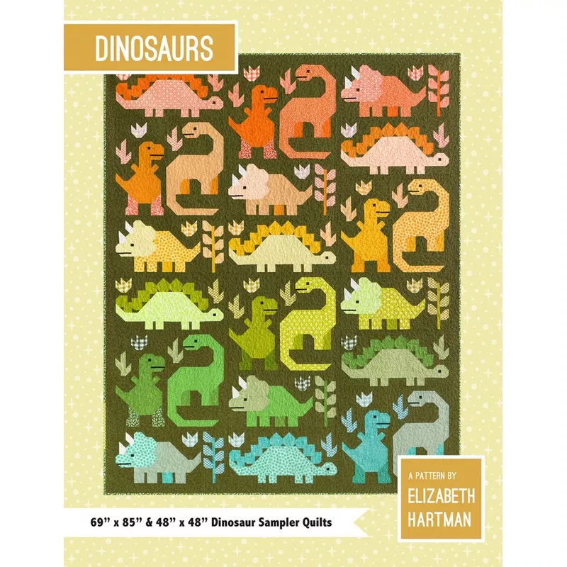 Dinosaurs Pattern by Elizabeth Hartman EH058