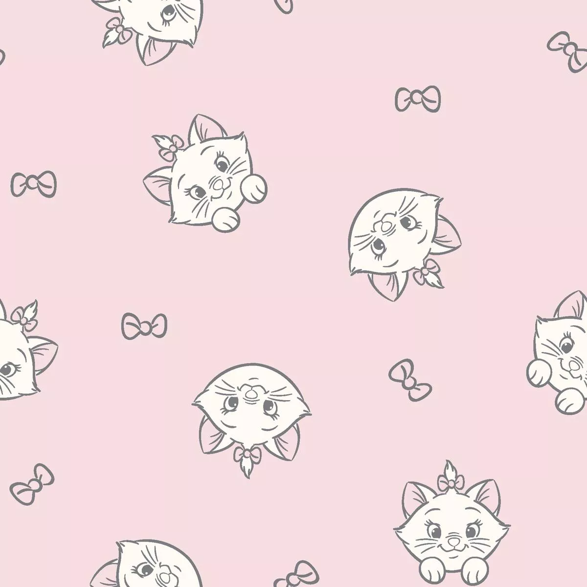Disney Aristocats Kitty Bows Fabric