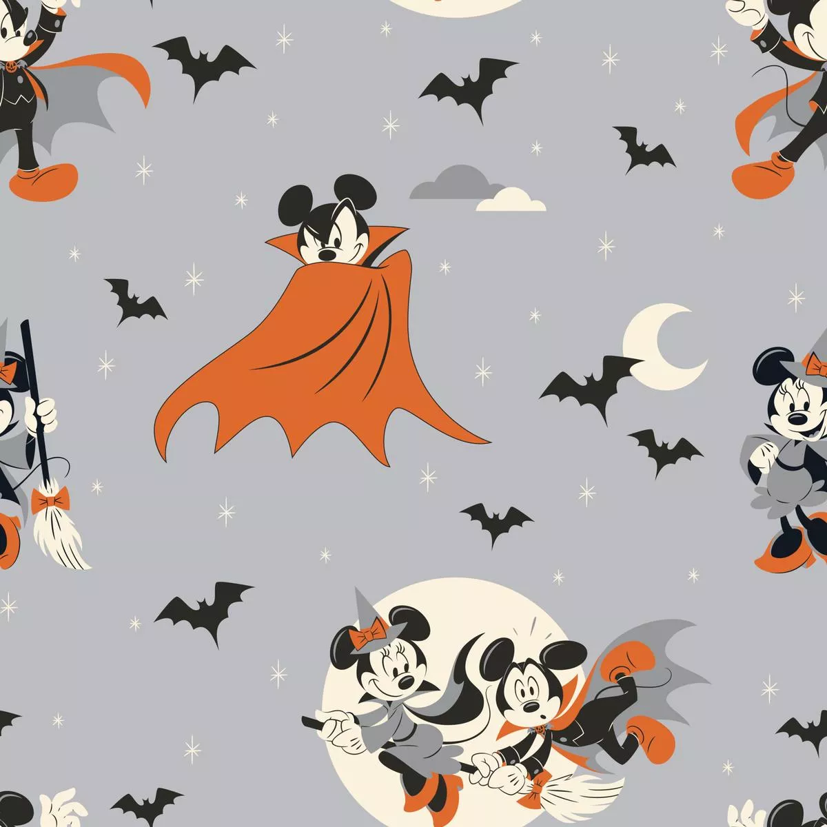 disney-mickey-mouse-bewitched-fabric Disney Mickey Mouse Bewitched Fabric