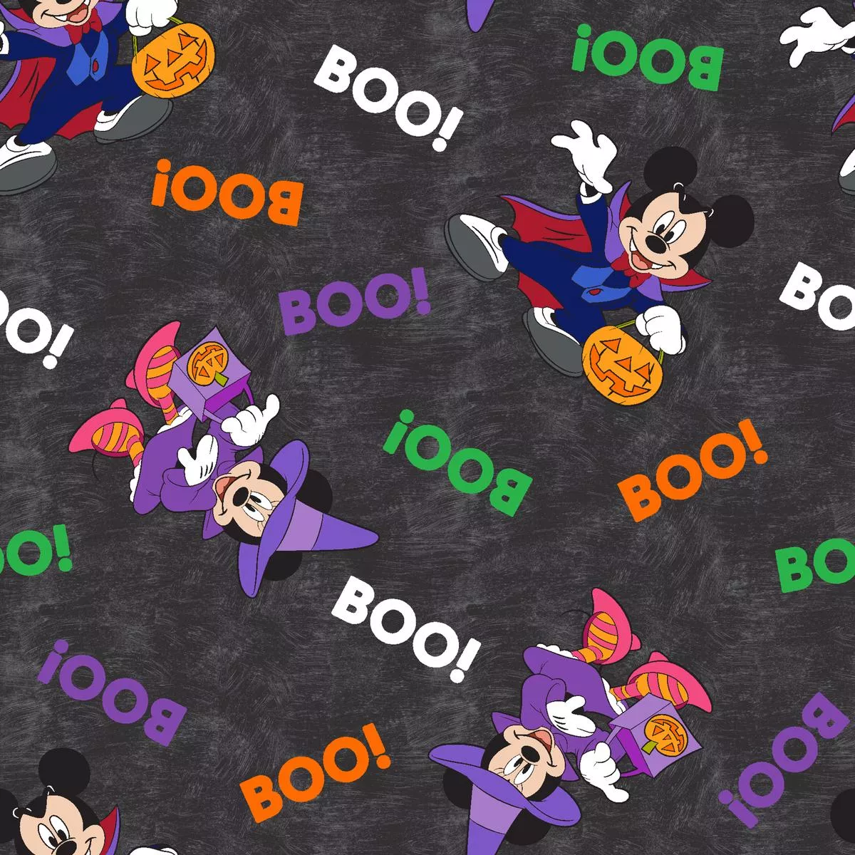 disney-mickey-mouse-halloween-silly-scaries-fabric Disney Mickey Mouse Halloween Silly Scaries Fabric