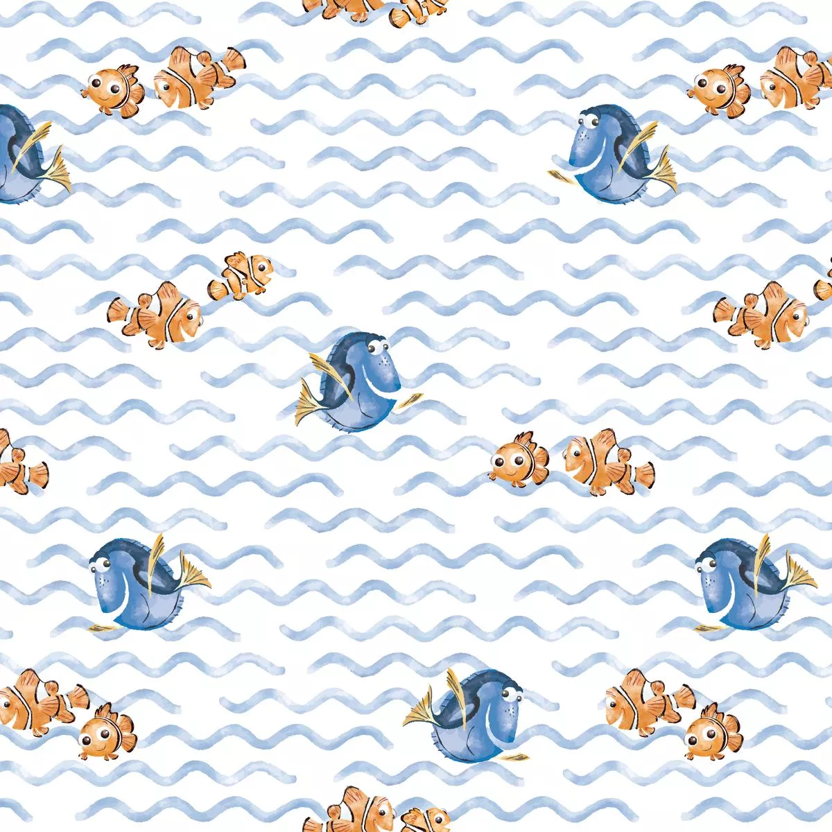 disney-pixar-s-finding-nemo-blue-waves-fabric Disney and Pixar’s Finding Nemo Blue Waves Fabric