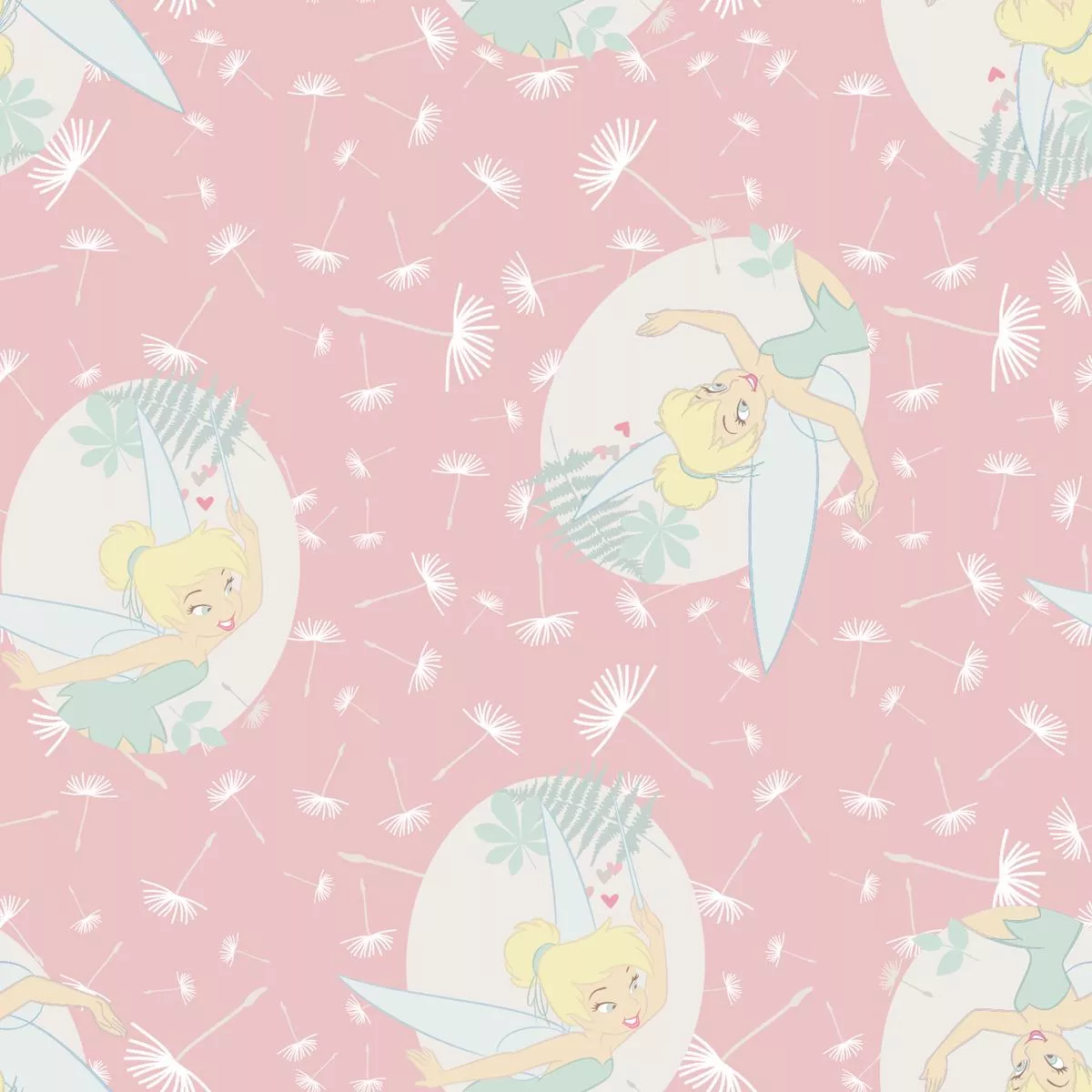 disney-tinker-bell-dandelion-breeze-fabric Disney Tinker Bell Dandelion Breeze Fabric