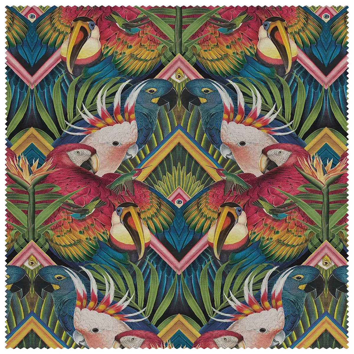 Divine Plumage ‘Fiesta’ Linen
