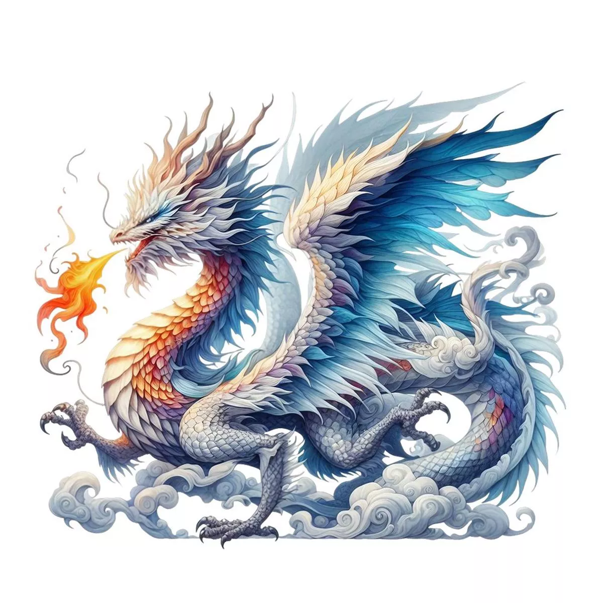 dragon-lair-dragon-59-fabric-panel The Dragon Lair Dragon #59 Fabric Panel