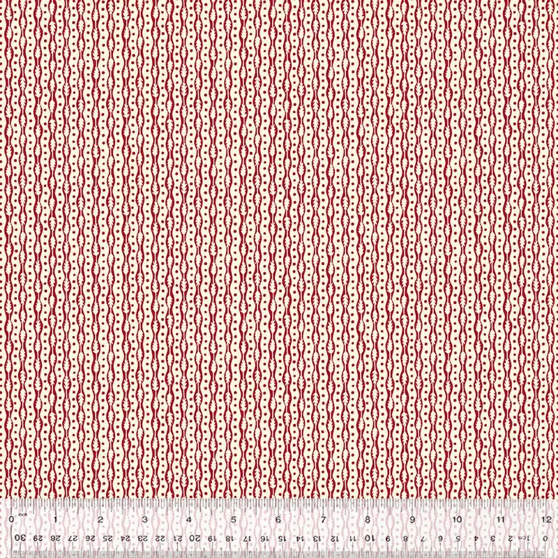 Duchess Williamsburg 54582-5 Ecru Leaf Row Cotton