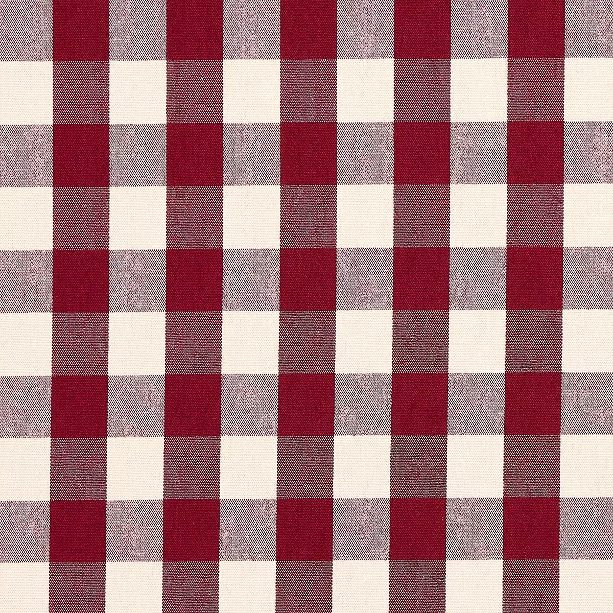 Dutton Buffalo Check Crimson Fabric