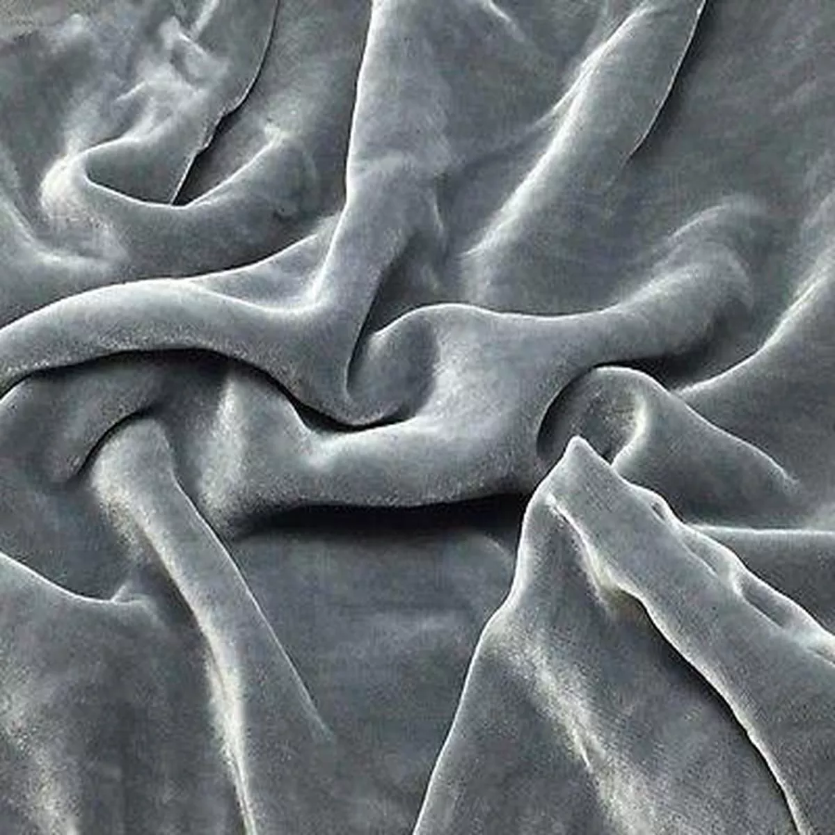Dyeable Gray – Silk Velvet