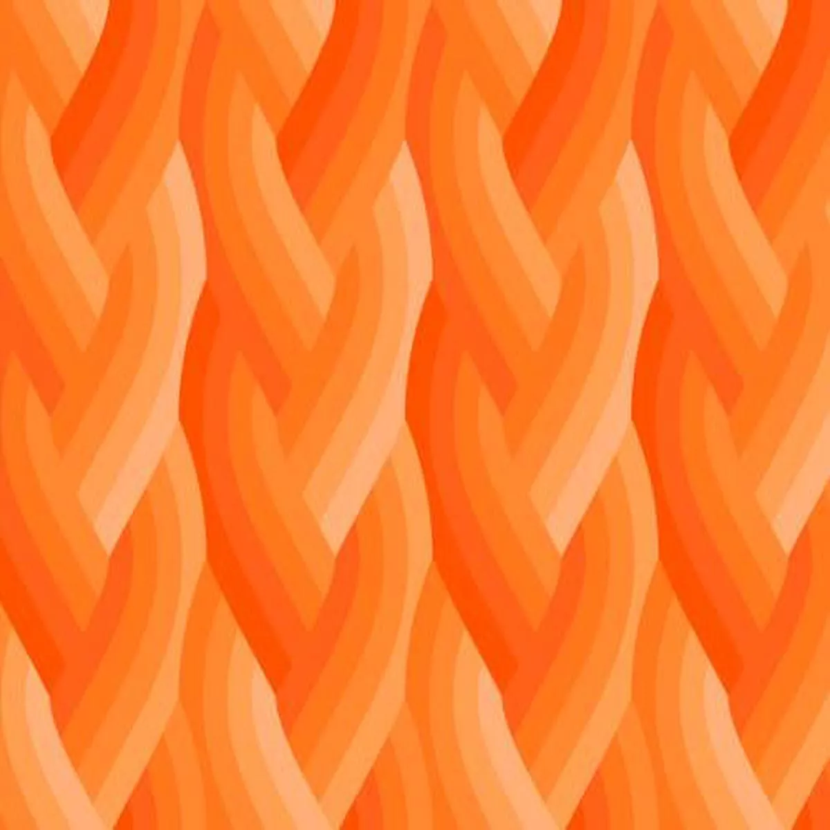 Echo Braid Orange Cotton 44″ / 45″ Fabric per yard