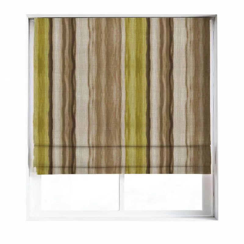 ecru-olive-fabric-by-metre-yellow-brown-green ‘Ecru Olive’ Fabric by the Metre (Yellow/ Brown/ Green)
