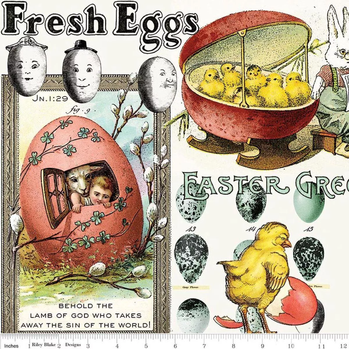 egg-hunt-collage-multi-by-j-wecker-frisch Egg Hunt Collage Multi by J Wecker Frisch