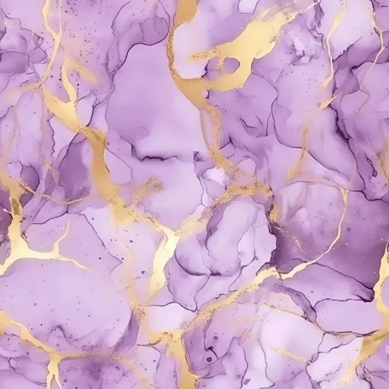 Elegant Marble Fabric – Violet
