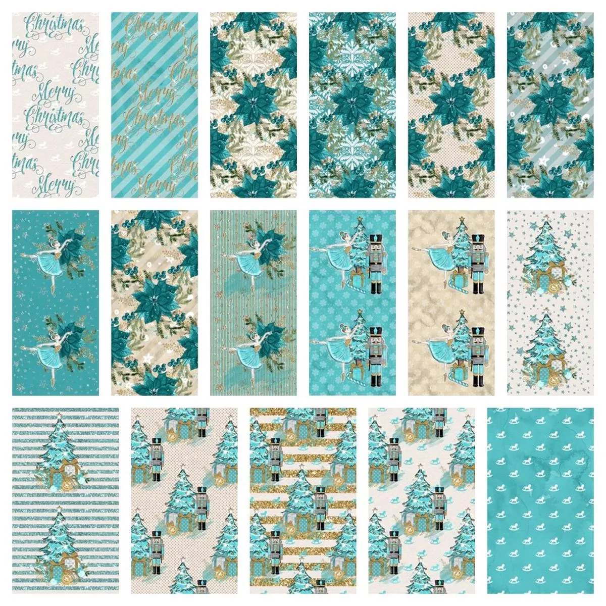 elegant-nutcracker-volume-4-fabric-collection-1-yard-bundle Elegant Nutcracker Volume #4 Fabric Collection – 1 Yard Bundle