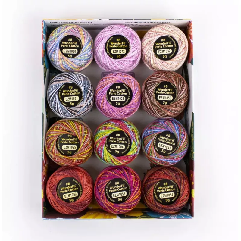 Eleganza #8 Perle Cotton Kit – Passion