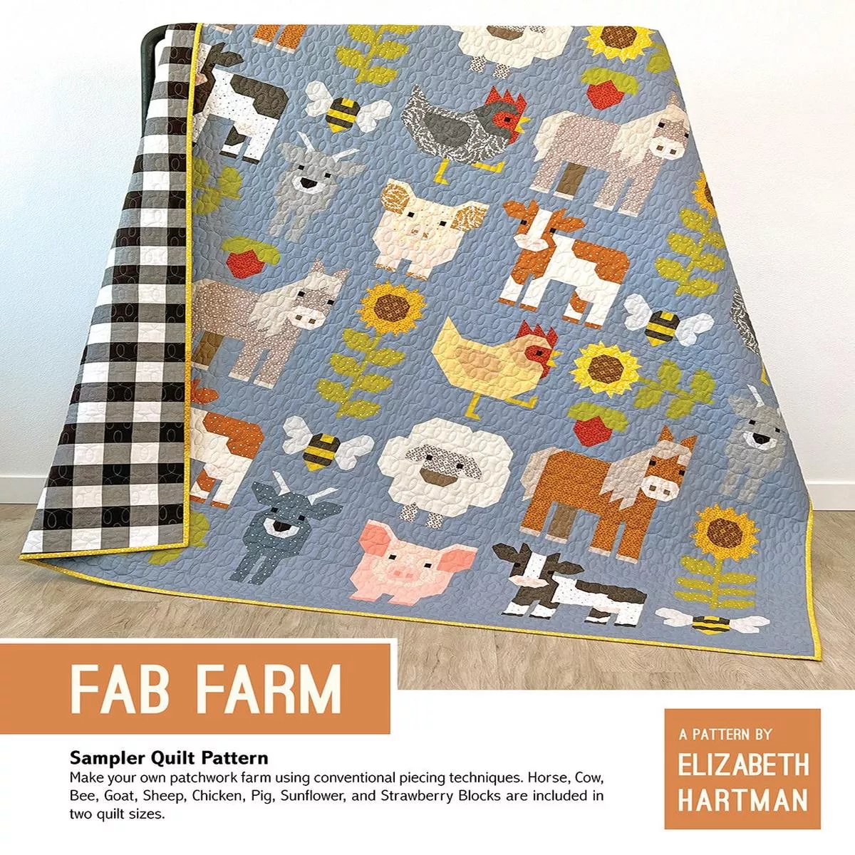 Elizabeth Hartman Fab Farm Quilt Pattern EH069