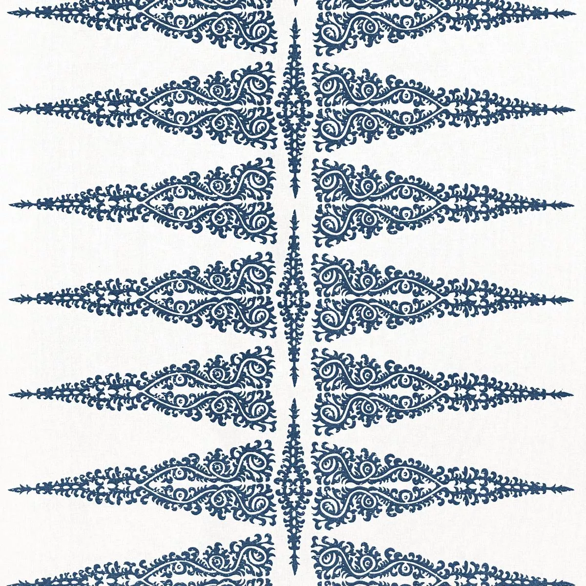 Ellery Stripe Navy on White Fabric