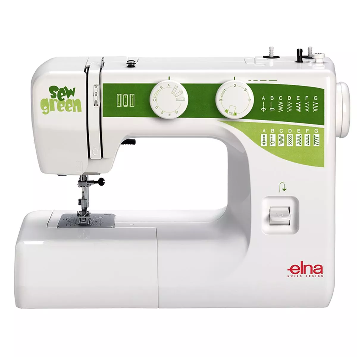 elna Sew Green Sewing Machine