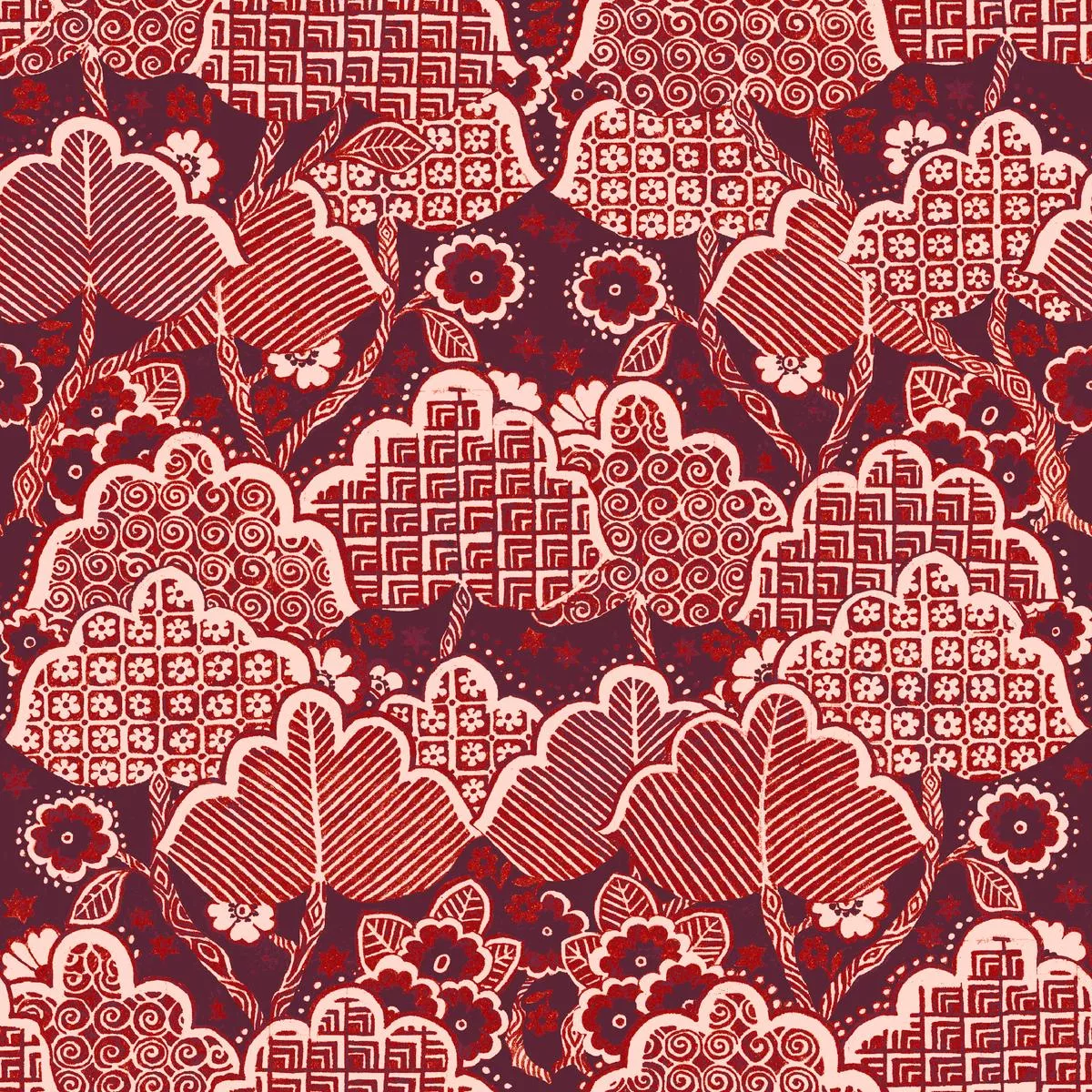 elowen-on-berry-fabric Elowen on Berry Fabric