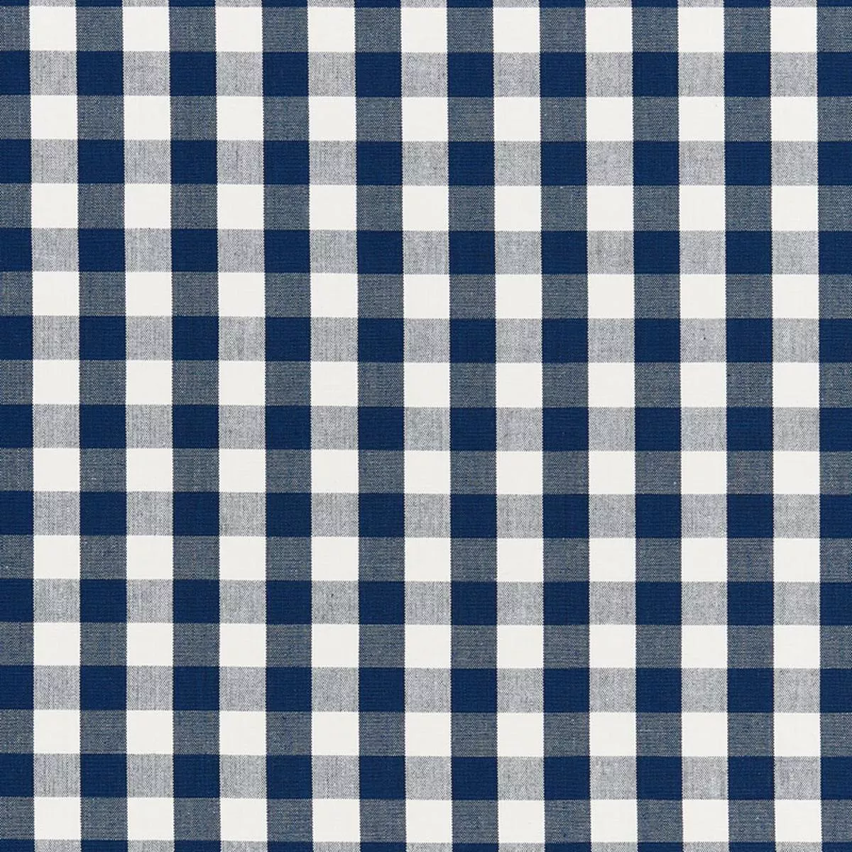 ELTON COTTON CHECK NAVY