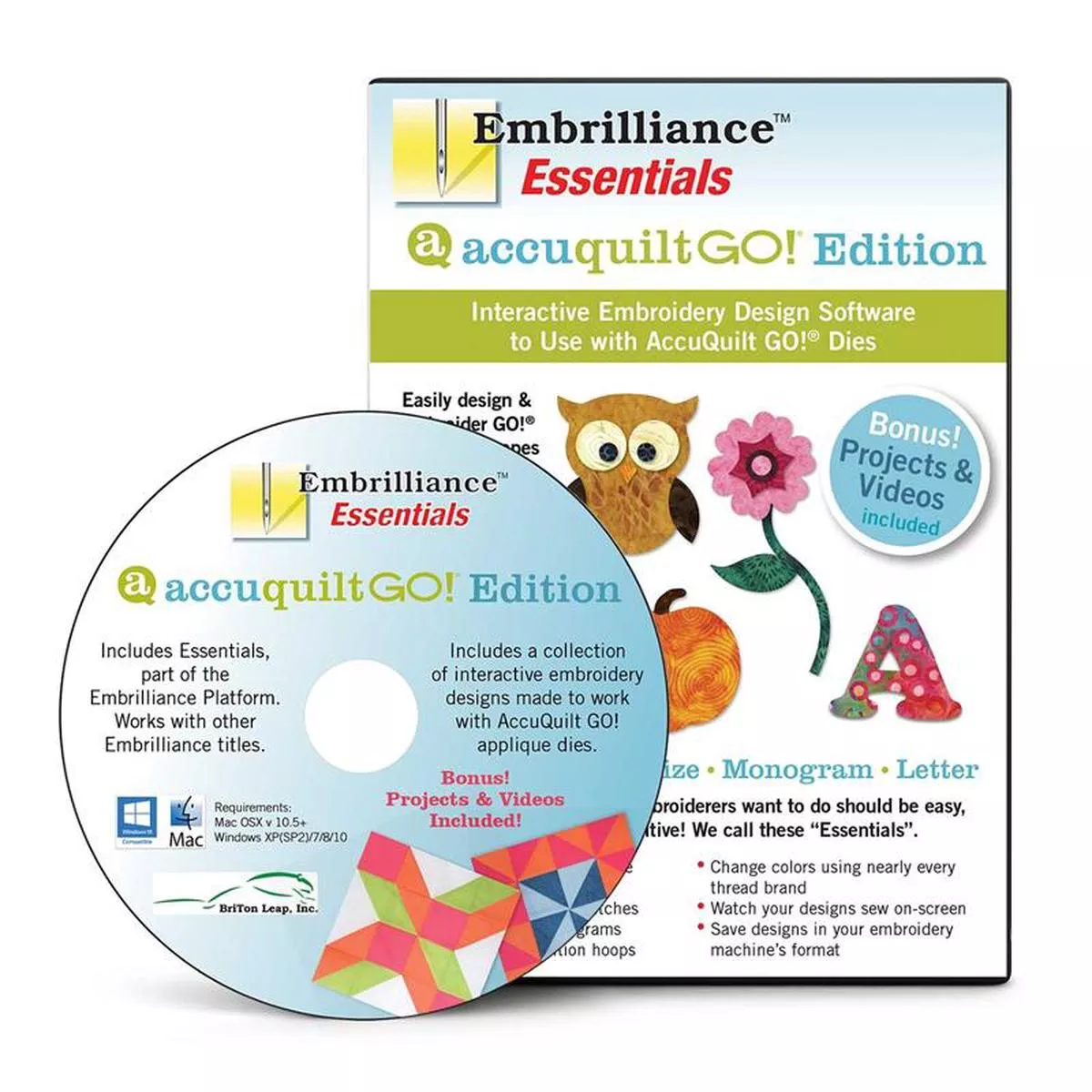 embrilliance-essentials-embroidery-software-accuquilt-go-edition Embrilliance Essentials Embroidery Software AccuQuilt GO! Edition