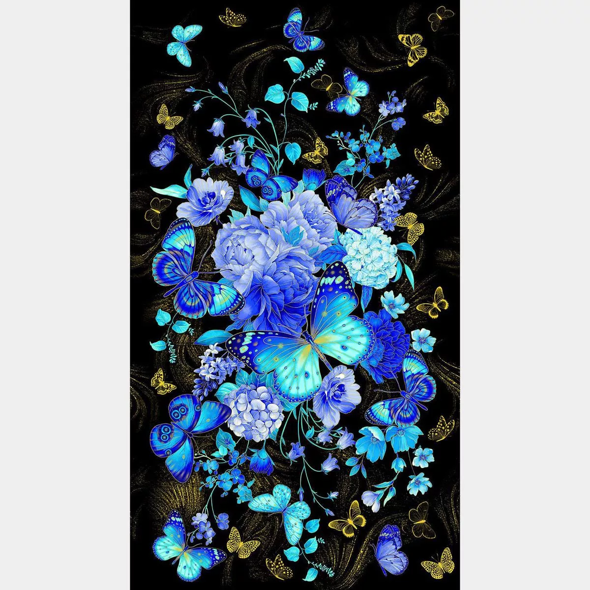 Escapade – Butterfly Black Metallic Panel