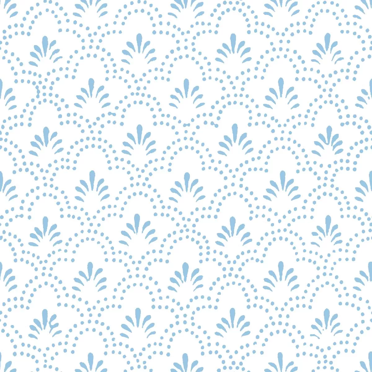 Esme on Sky Blue Fabric
