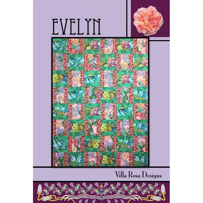 evelyn-quilt-pattern-printed-pattern-villa-rosa-designssize-57-x-76 Evelyn Quilt Pattern – Printed Pattern Villa Rosa DesignsSize 57″ x 76″