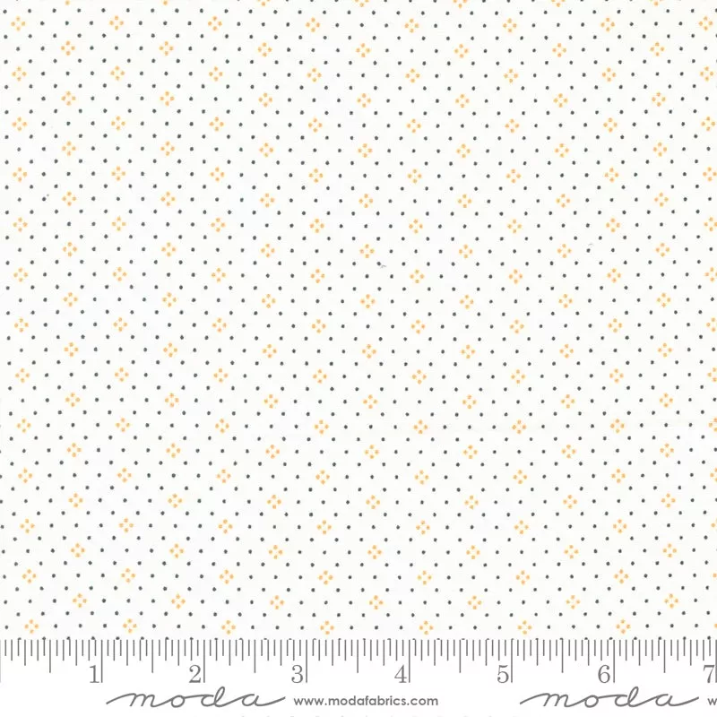 eyelet-ivory-pumpkin-basics-yardage-by-fig-tree-co-moda-fabrics Eyelet Ivory Pumpkin Basics Yardage by Fig Tree & Co. for Moda Fabrics