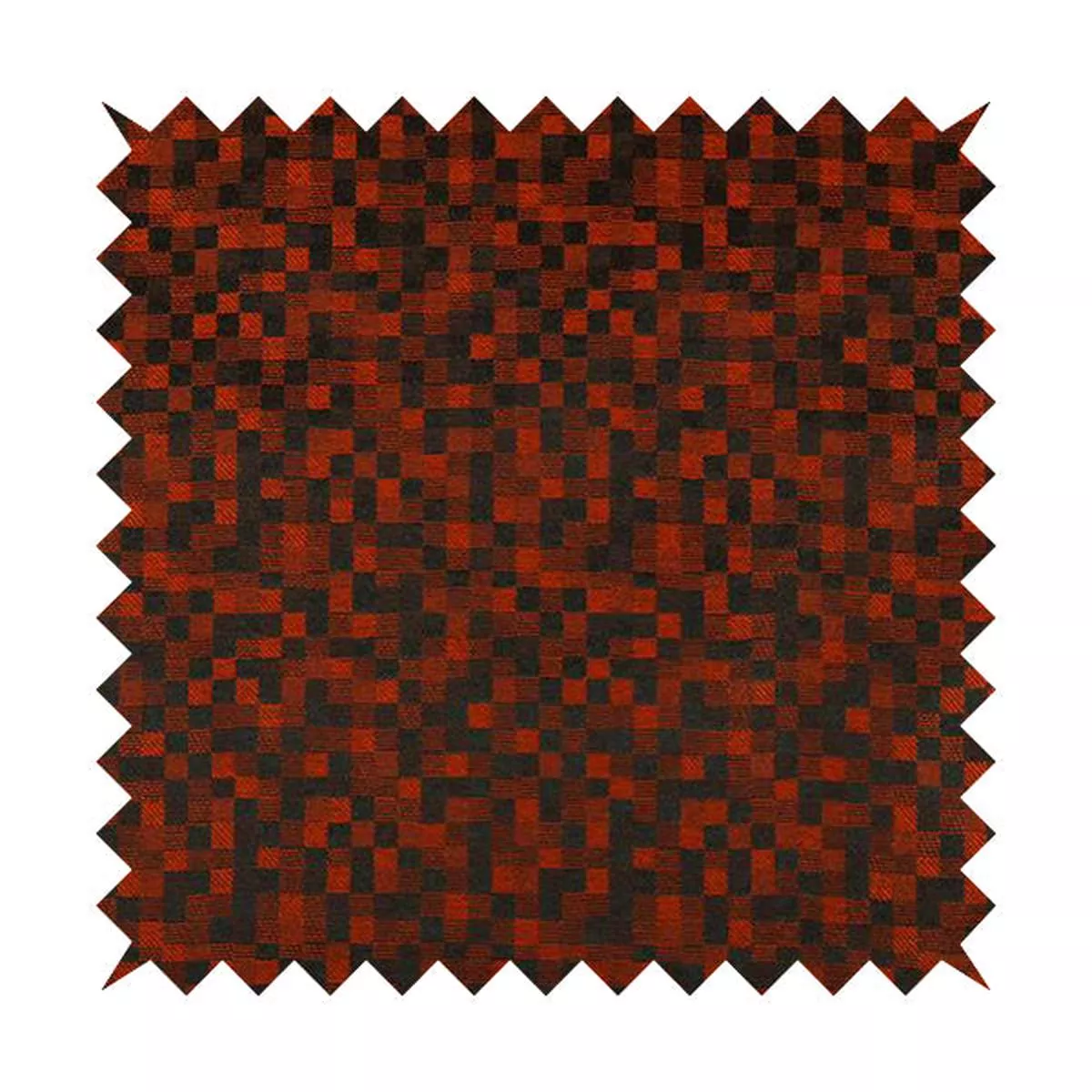 fabriano-squared-pattern-chenille-type-red-upholstery-fabric-ctr-931 Fabriano Squared Pattern Chenille Type Red Upholstery Fabric CTR-931