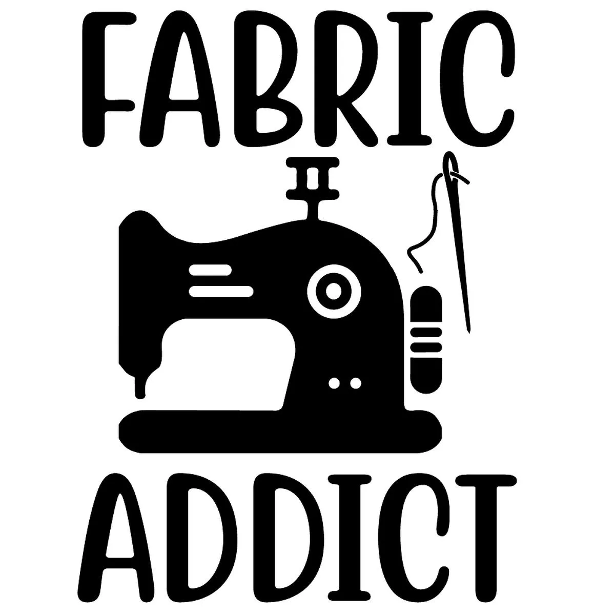 Fabric Addict Fabric Panel – Black/White