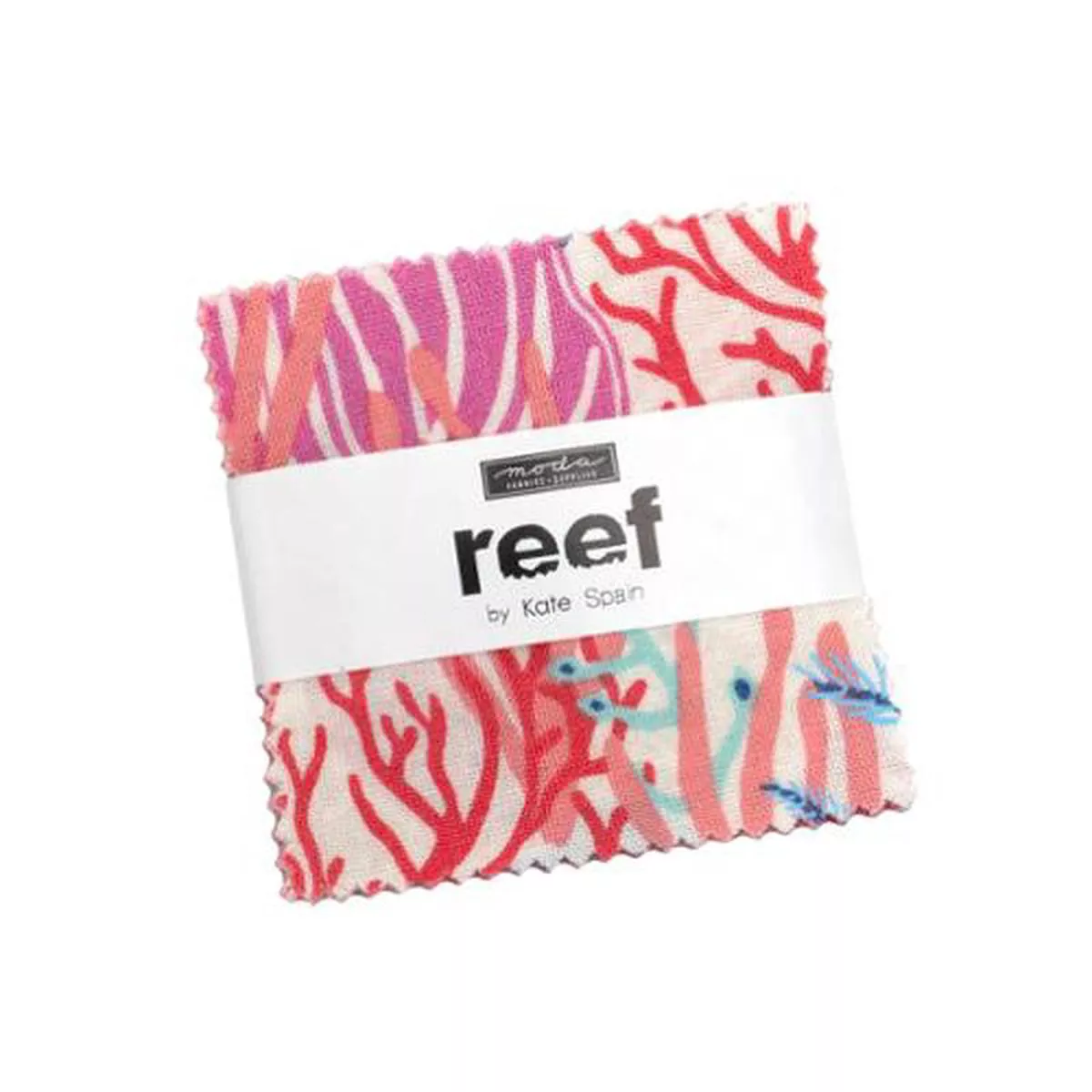 fabric-moda-precuts-reef-258243-mini-charm-pack-27340mc Fabric Moda Precuts Reef 258243 Mini Charm Pack 27340MC