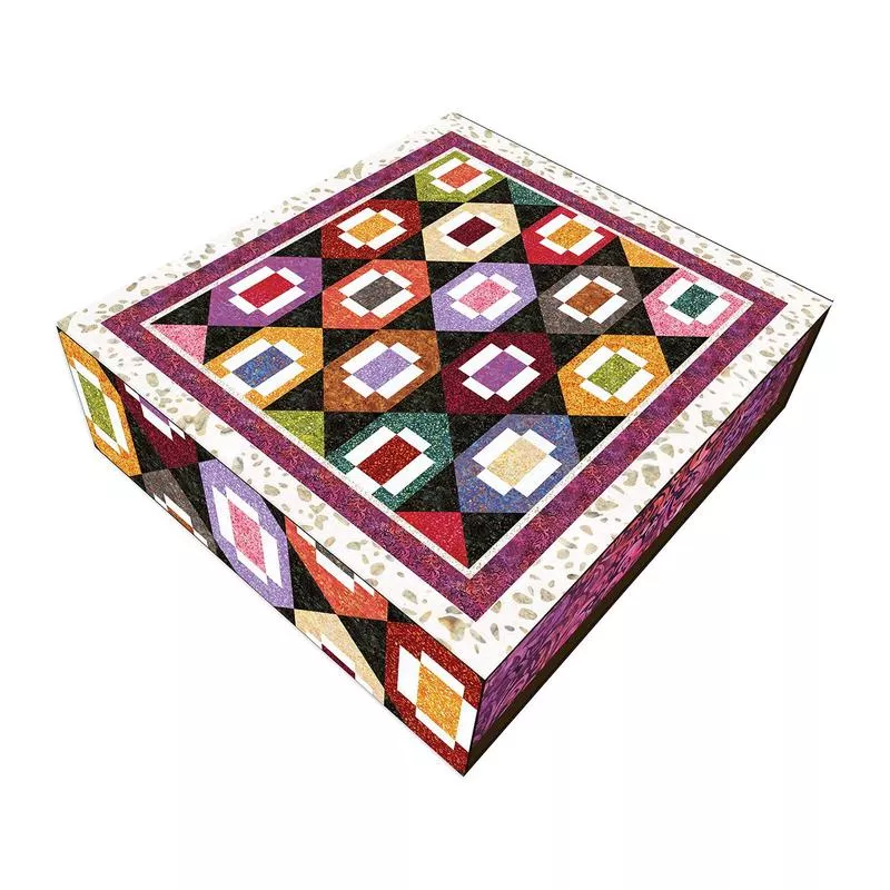Fabric Riley Blake Batiks Split Second Quilt Kit KTBT-1022