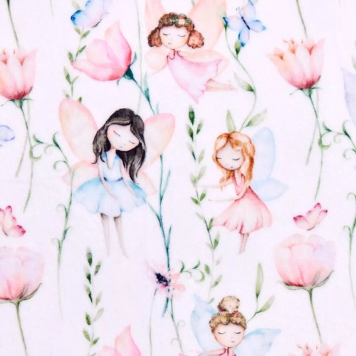 Fairy Garden Multi Digital – Shannon Fabrics Cuddle Minky