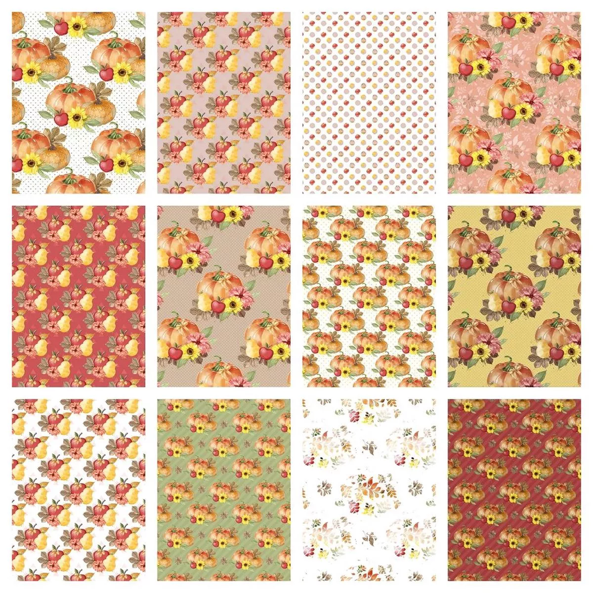 Fall Festival Fabric Collection – 1/2 Yard Bundle