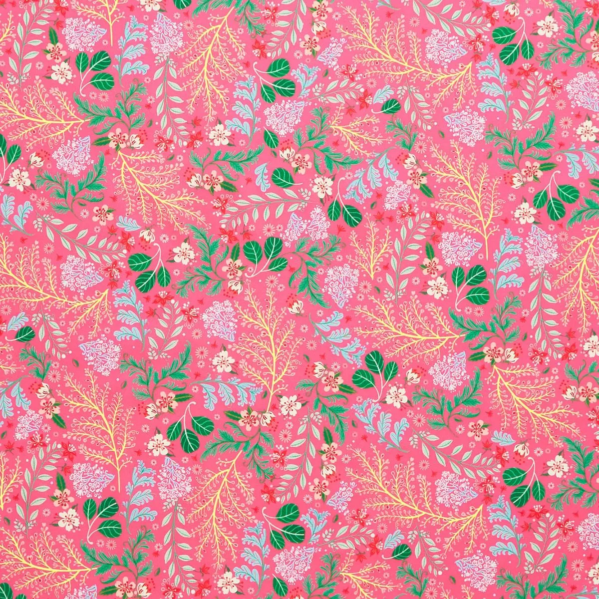 faraway-florals-vines-fuchsia-yardage Faraway Florals – Vines Fuchsia Yardage