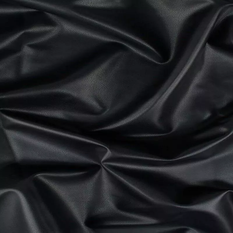 Faux Leather Black