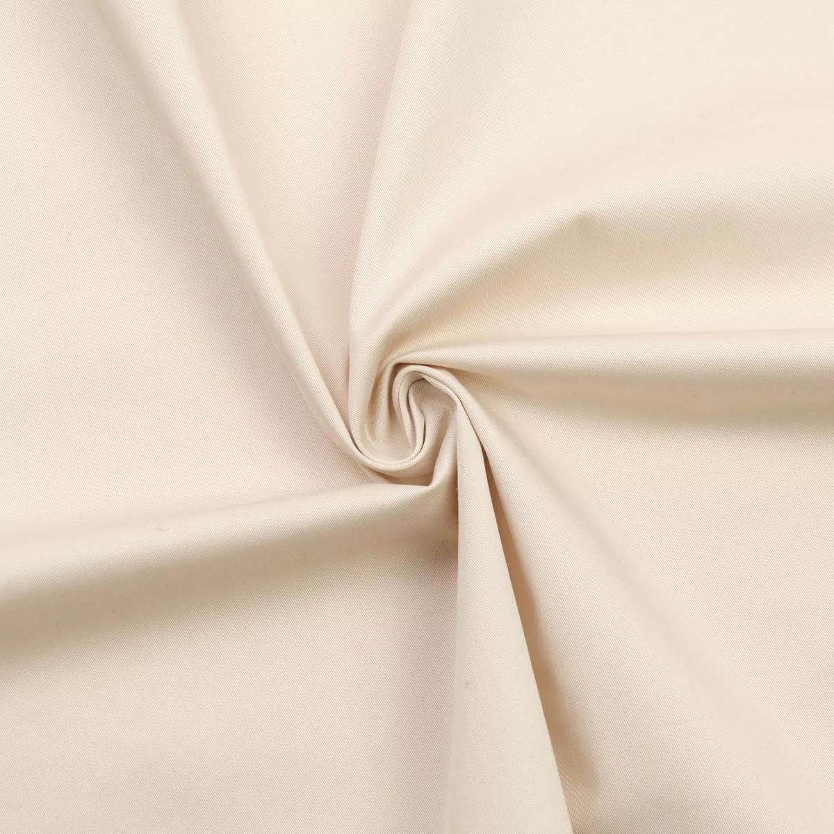 Feline Beige Cotton Stretch Fabric