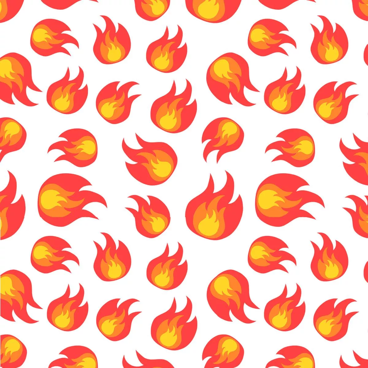 flame-fire-icon-fabric-red Flame Fire Icon Fabric – Red