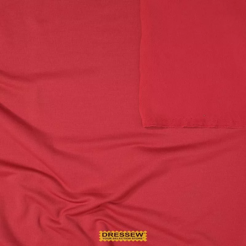 Fleece Backed Outerwear Red