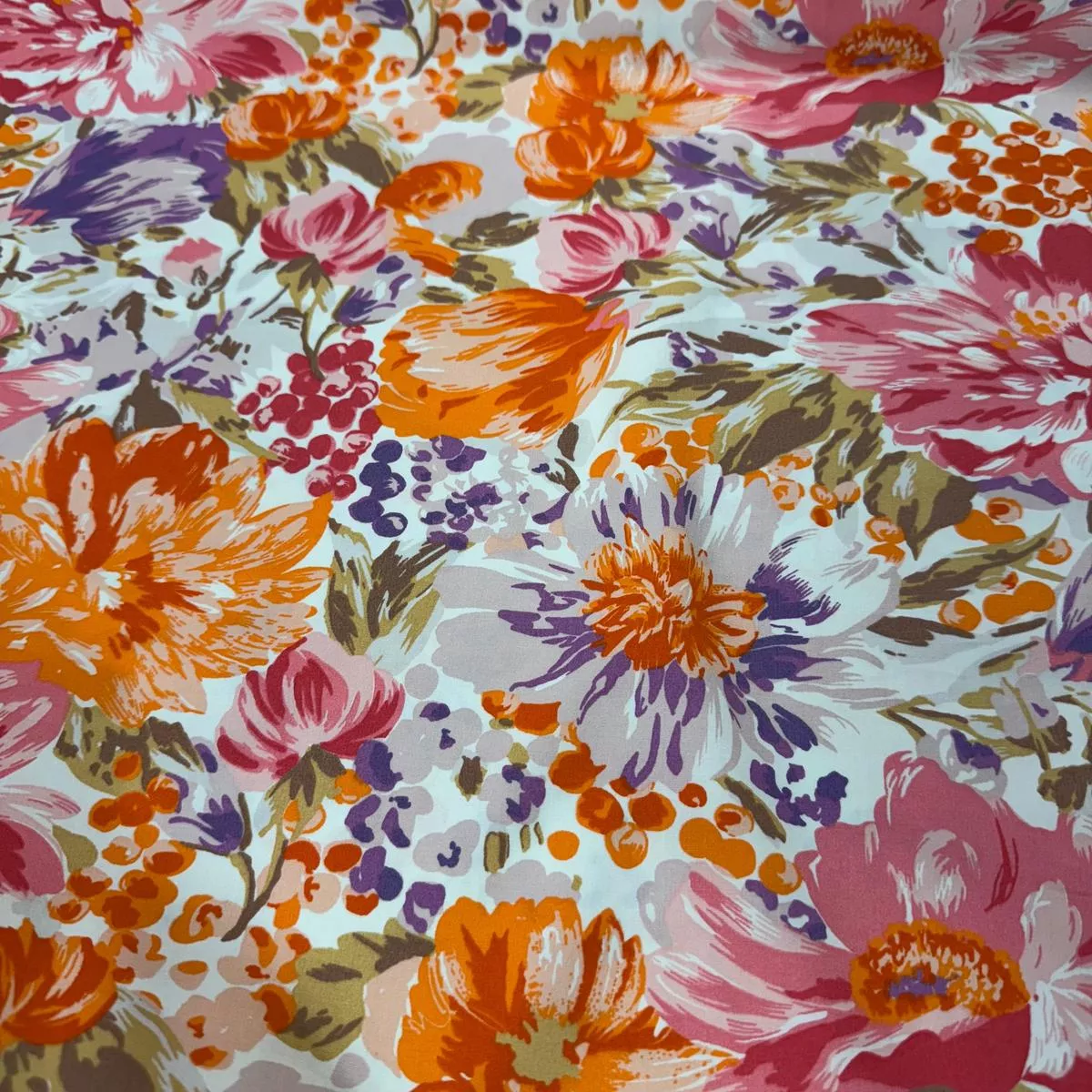 floral-brights-100-cotton-poplin Floral Brights 100% Cotton Poplin