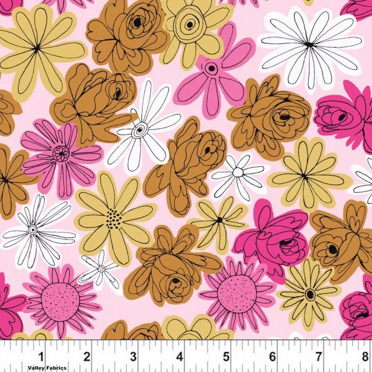 floral-explosion-pink-organic-by-vera Floral Explosion Pink Organic by Vera